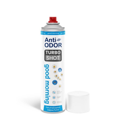 Anti-Odor Turbo Shot odświeżacz powietrza Good Morning 600 ml